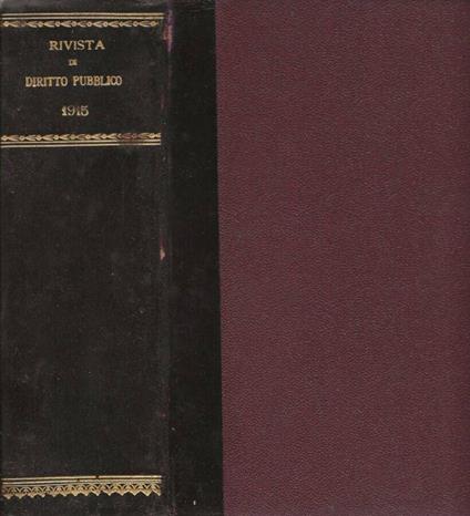 Rivista di Diritto Pubblico e della Pubblica Amministrazione in Italia - copertina