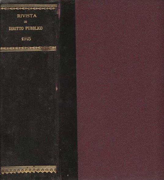 Rivista di Diritto Pubblico e della Pubblica Amministrazione in Italia - copertina