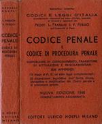 Codice Penale e Codice di Procedura Penale