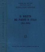 Il diritto dei Partiti in Italia 