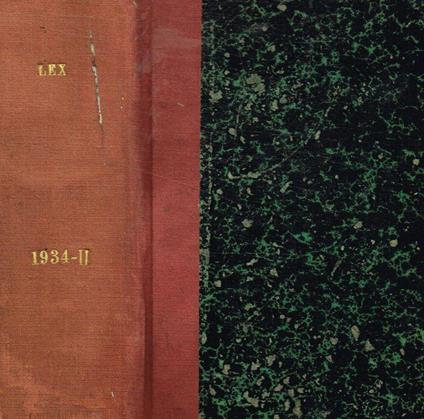 LEX Legislazione Italiana - Giovanni Davicini - copertina