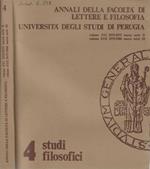 Annali della facoltà di lettere e filosofia Università degli studi di Perugia Volume XVI 1978/1979 nuova serie II volume XVII 1979/1980 nuova serie III