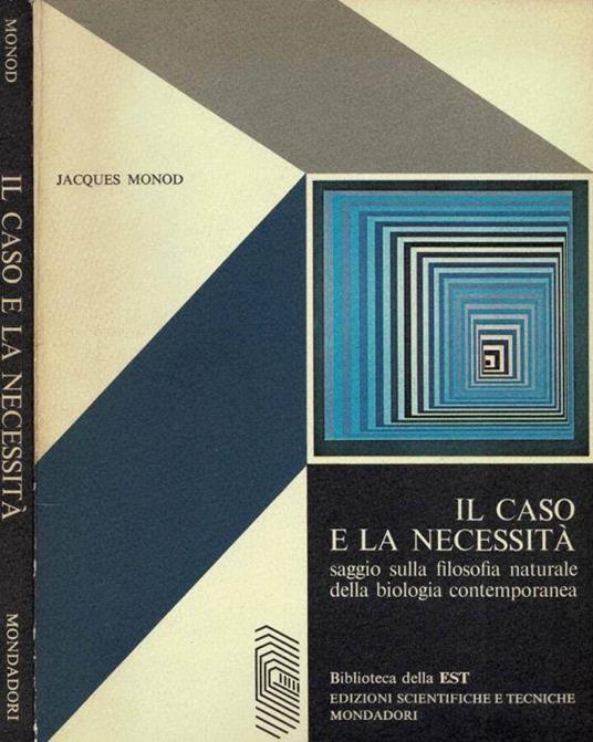 Il caso e la necessità - Jacques Monod - copertina
