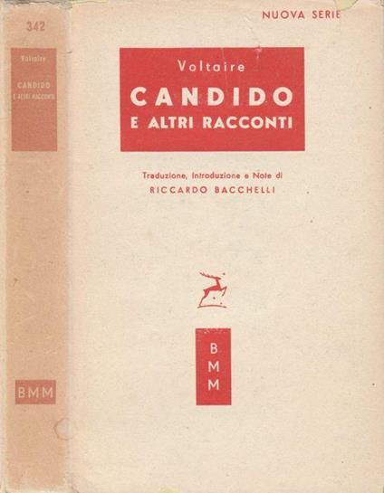 Candido - Voltaire - copertina