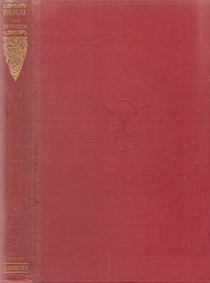 Les pensées - Blaise Pascal - copertina