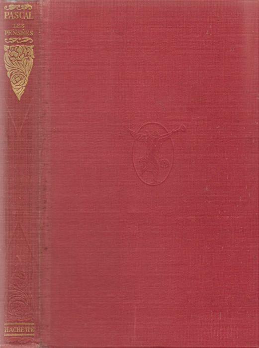 Les pensées - Blaise Pascal - copertina