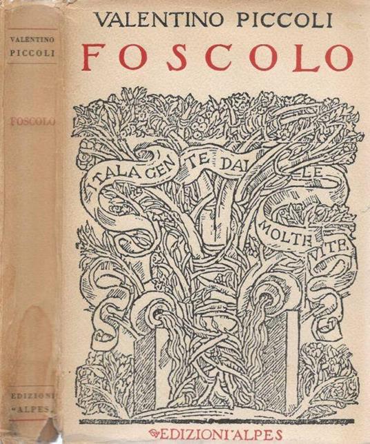 Foscolo - Valentino Piccoli - copertina