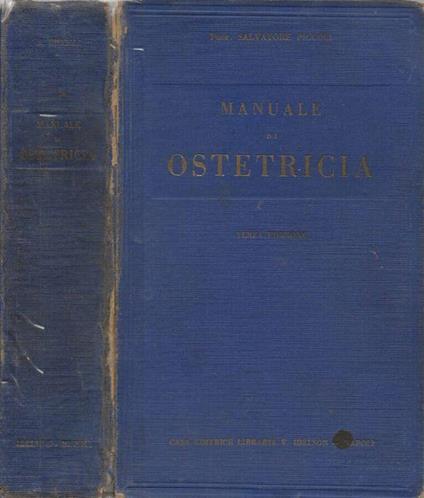 Manuale di Ostetricia - Salvatore Piccoli - copertina