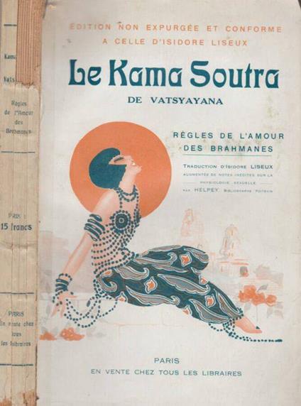 Le Kama Soutra - Mallanaga Vatsyayana - copertina