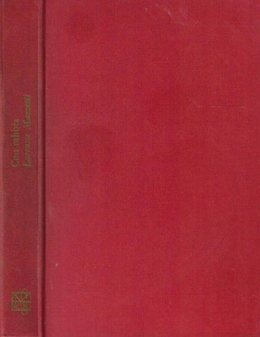 Con rabbia - Lorenza Mazzetti - copertina