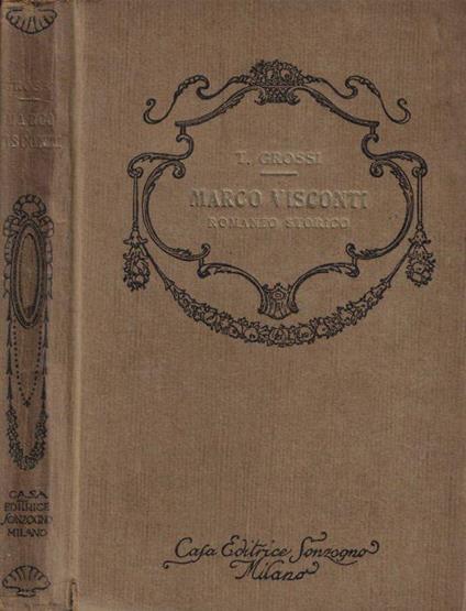Marco Visconti - Tommaso Grossi - copertina