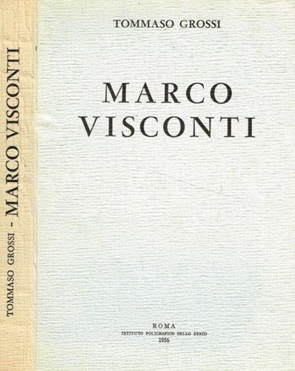 Marco Visconti - Tommaso Grossi - copertina