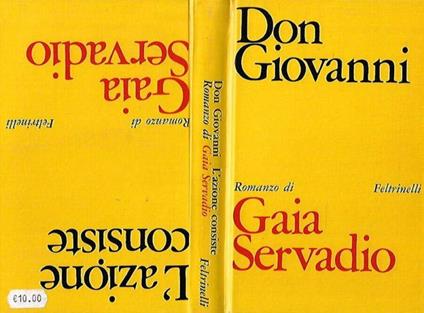 Don Giovanni - L'azione consiste - Gaia Servadio - copertina