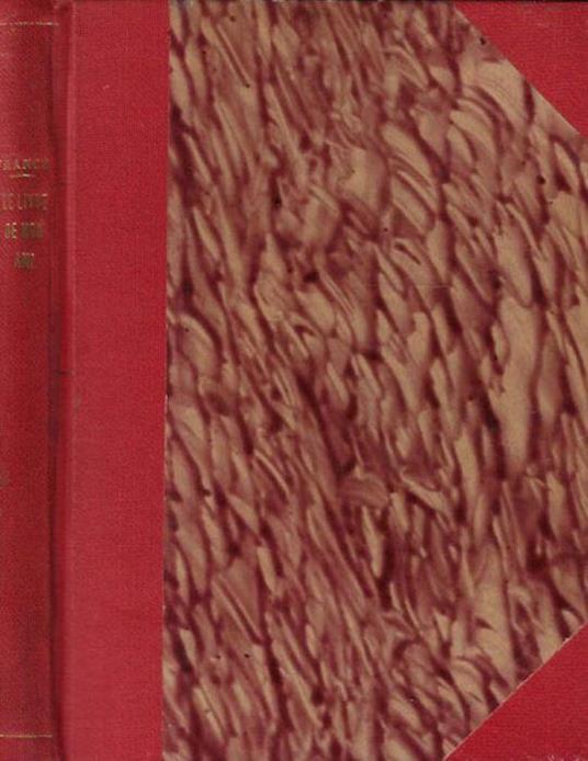 Le Livre de mon Ami - Anatole France - copertina