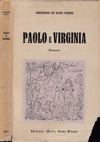 Paolo & Virginia - Bernardin de Saint-Pierre - copertina