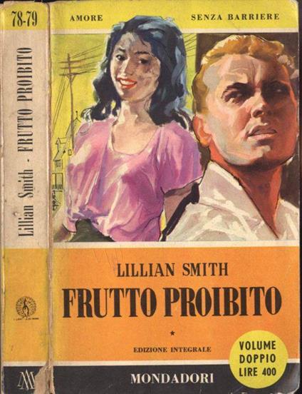 Frutto proibito - Lillian Smith - copertina
