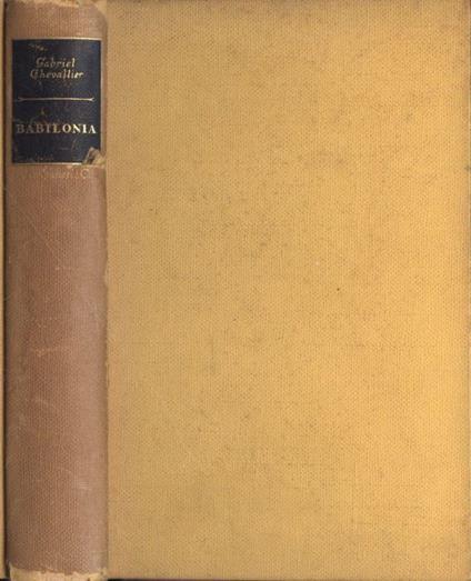 Babilonia - Gabriel Chevallier - copertina