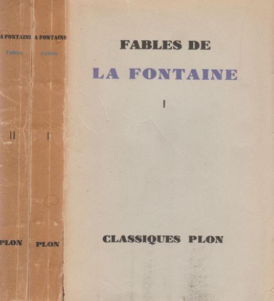 Fables de La Fontaine - Jean de La Fontaine - copertina
