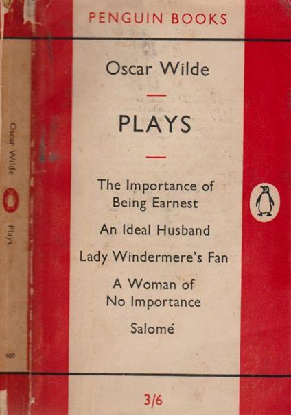Plays - Oscar Wilde - copertina