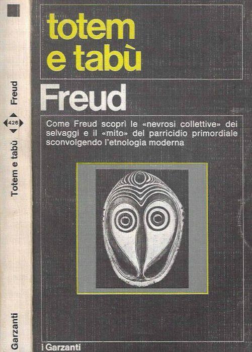 Totem e tabù - Sigmund Freud - copertina