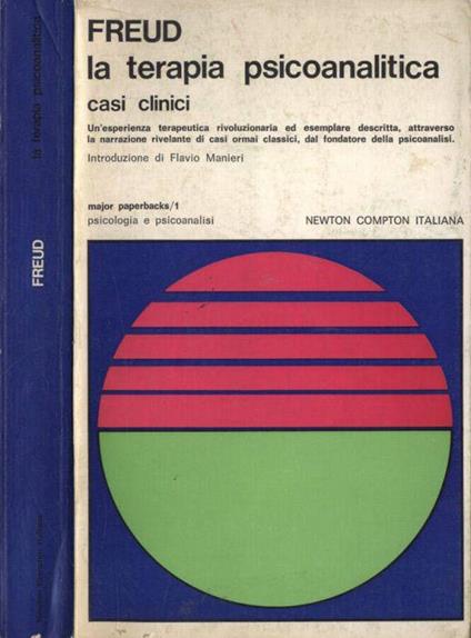 La terapia psicoanalitica - Sigmund Freud - copertina