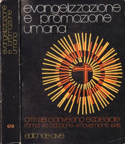 Evangelizzazione e promozione umana - Conferenza episcopale italiana - copertina