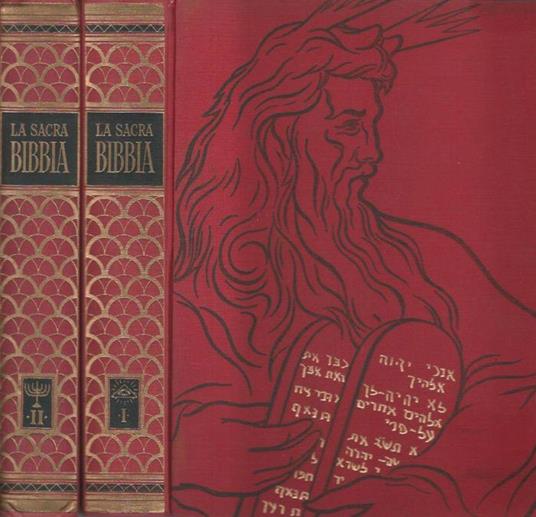 La Sacra Bibbia - Voll. I, II - copertina