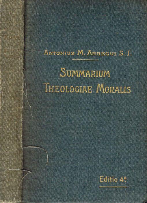 Summarium Theologiae Morales - copertina