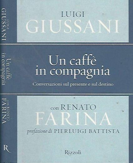 Un caffè in compagnia - Luigi Giussani - copertina
