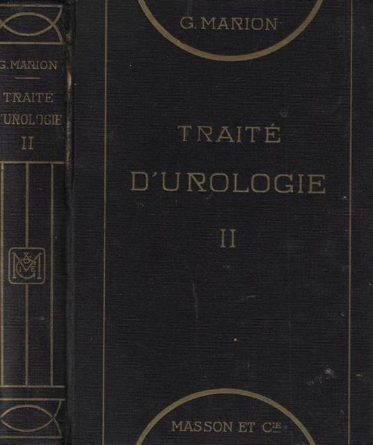 Traité d'urologie Vol. II - G. Marino - copertina
