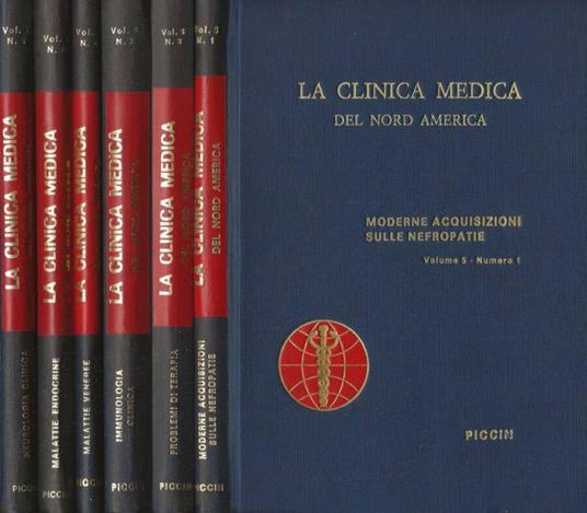 La Clinica Medica del Nord America. Rivista bimestrale - copertina