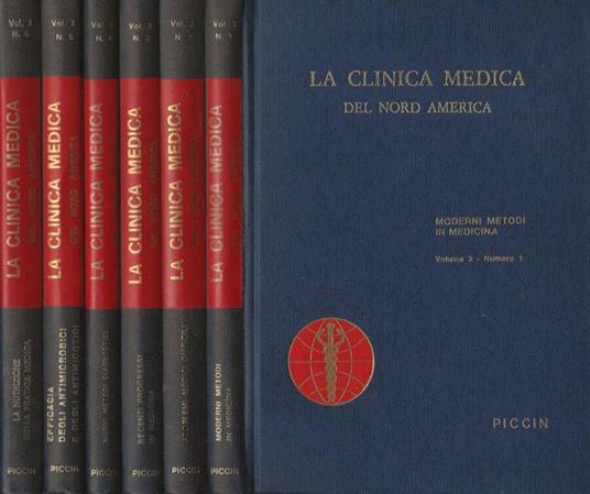 La Clinica Medica del Nord America. Rivista bimestrale - copertina