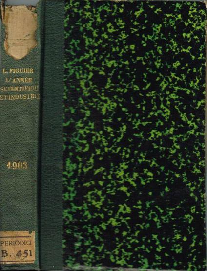 L' année Scientifique et Industrielle - copertina