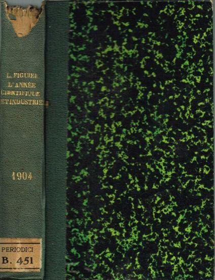 L' année Scientifique et Industrielle - copertina