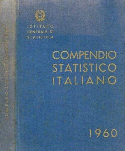 Compendio statistico italiano 1960 - copertina
