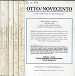 Otto/novecento anno 1993 N. 1, 2, 3-4, 5, 6
