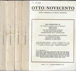 Otto/novecento anno 1981 N. 1, 2, 3-4, 5-6