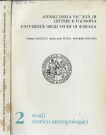 Annali della facoltà di lettere e filosofia Università degli studi di Perugia Volume XXIX-XXX, nuova serie XV-XVI, 1991/1992-1992/1993