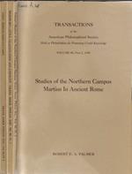 Transactions of the American Philosophical Society held at Philadelphia for promoting useful knowledge volume 80, part 2, 3, 4 1990