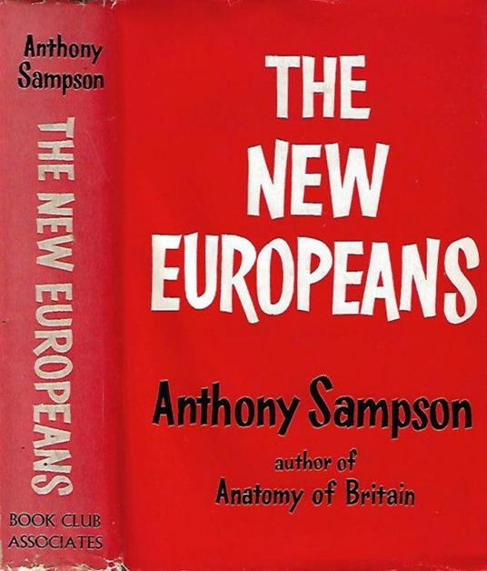The New Europeans - Anthony Sampson - copertina