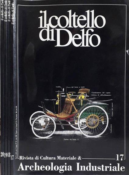 Il coltello di Delfo. Rivista trimestrale di Cultura Materiale & Archeologia Industriale - copertina
