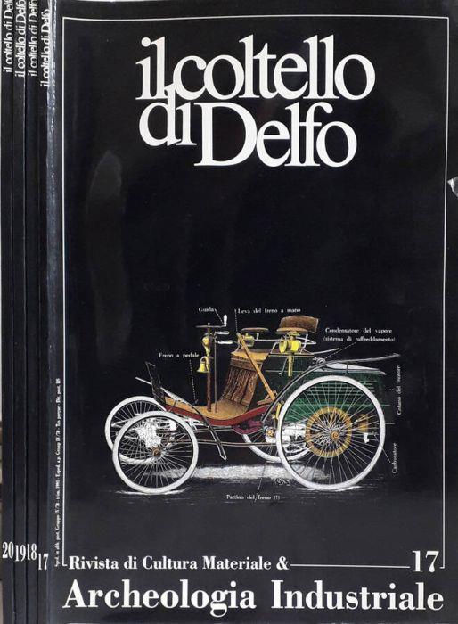 Il coltello di Delfo. Rivista trimestrale di Cultura Materiale & Archeologia Industriale - copertina