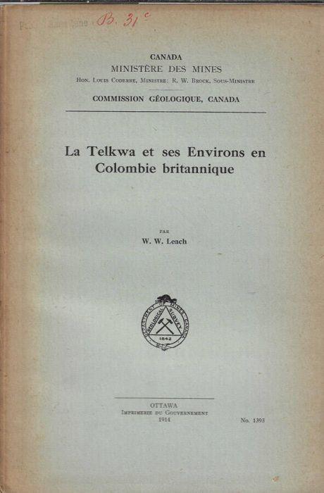 La Telkwa et ses Environs en Colombie britannique - copertina