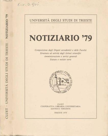Notiziario '79 - copertina