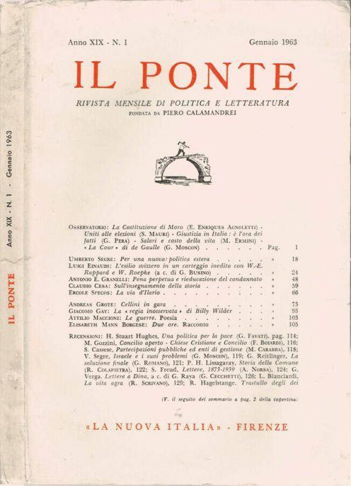 Il ponte - copertina