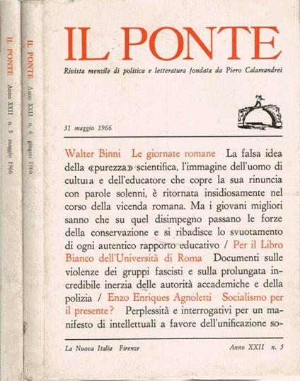 Il ponte - copertina