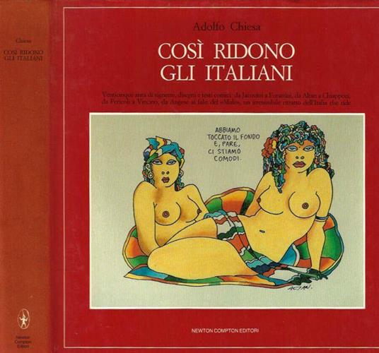 Così ridono gli Italiani - Adolfo Chiesa - copertina