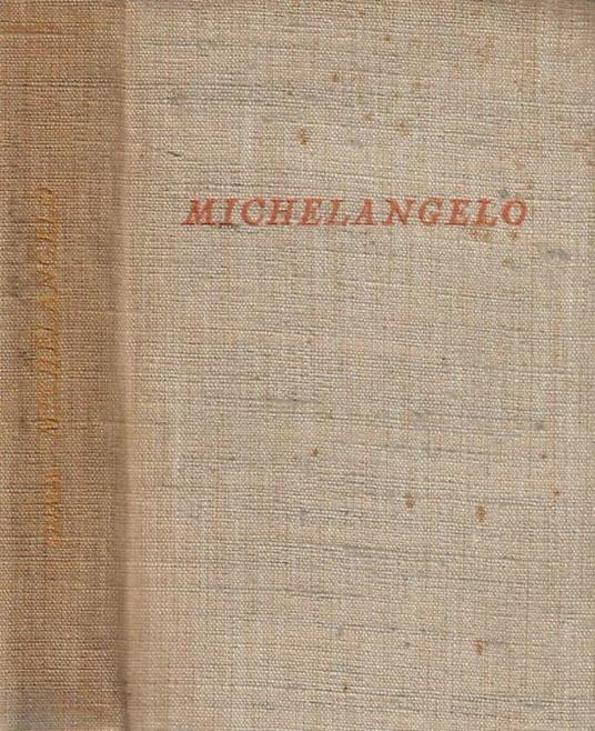 Michelangelo - Hermann Grimm - copertina