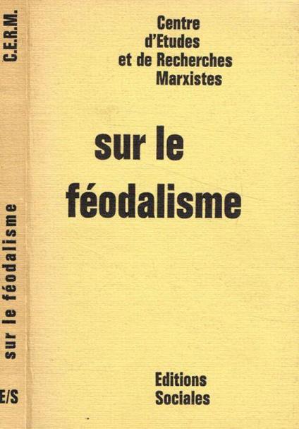 Sur le féodalisme - copertina