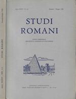 Studi romani n. 1-2 Anno 1986
